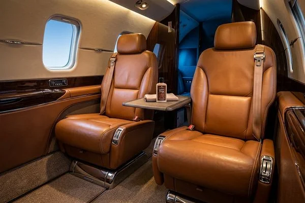 Interior leather restoration