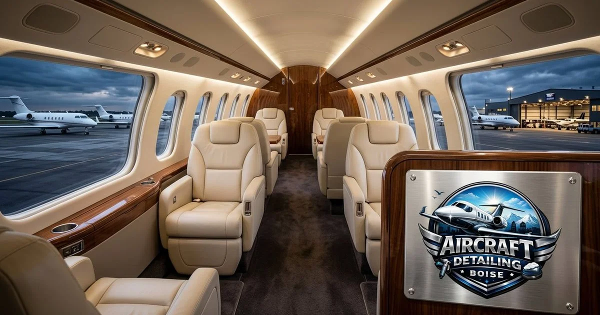 Deep-Clean Interior Aircraft Detailing You Can Trust